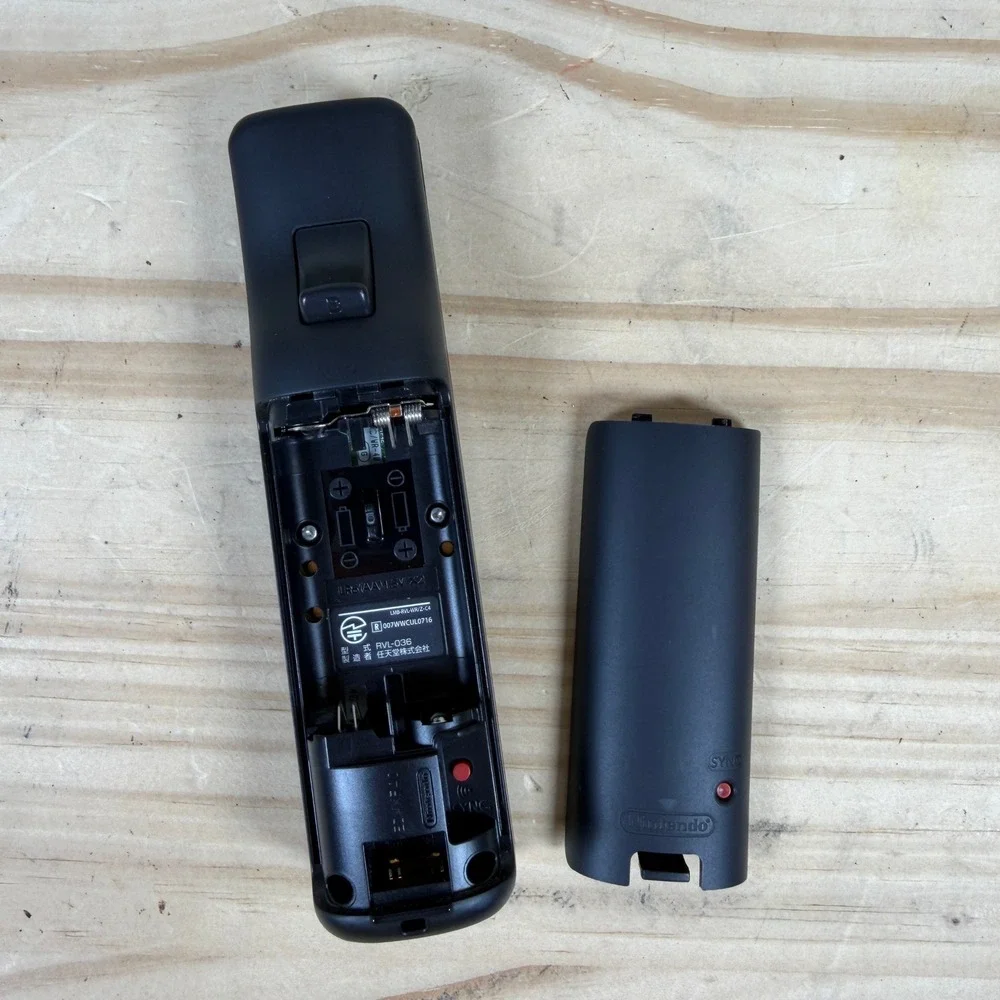 Nintendo Wii Remote Plus Nunchuk Black RVL-036 Motion Plus Inside Bundle Tested